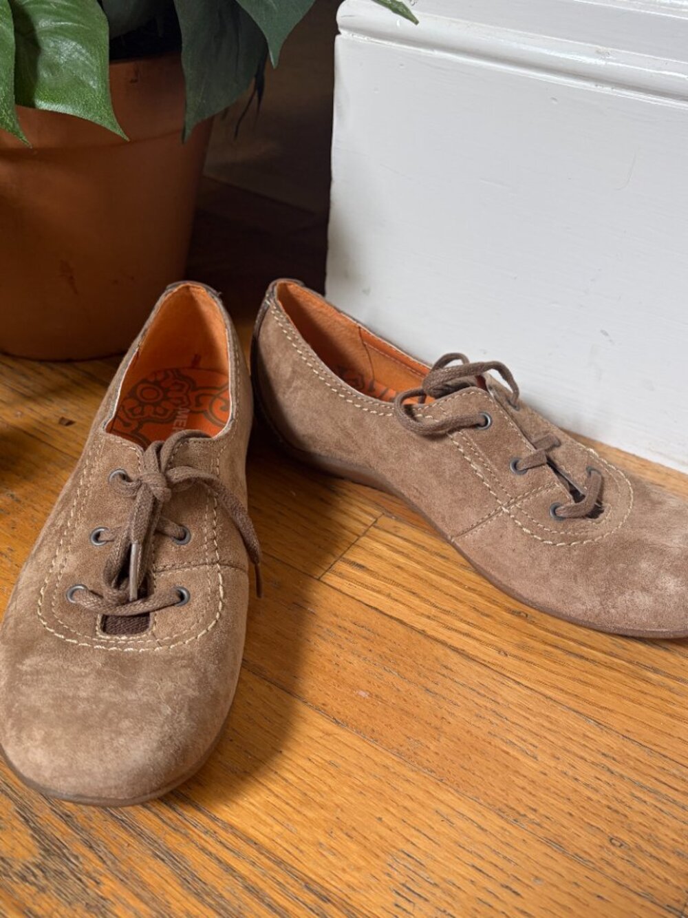Merrell Women's Rosella Lace shoes Otter brown suede Size 8 - Picture 8 of 9
